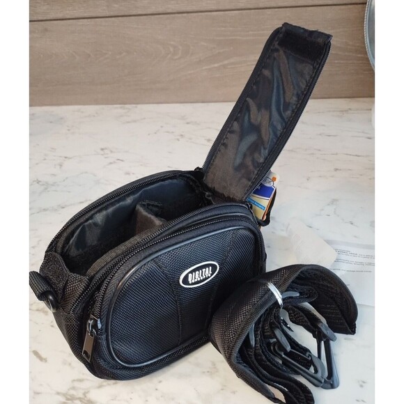 NWT Digital Concepts Camera / Compact Camcorder Bag Black Padded Strap - Picture 5 of 13